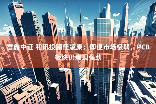 富鑫中证 和讯投顾任凌康：即便市场极弱，PCB板块仍表现强劲