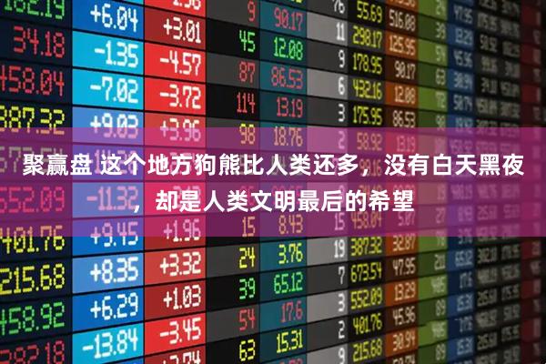 聚赢盘 这个地方狗熊比人类还多，没有白天黑夜，却是人类文明最后的希望